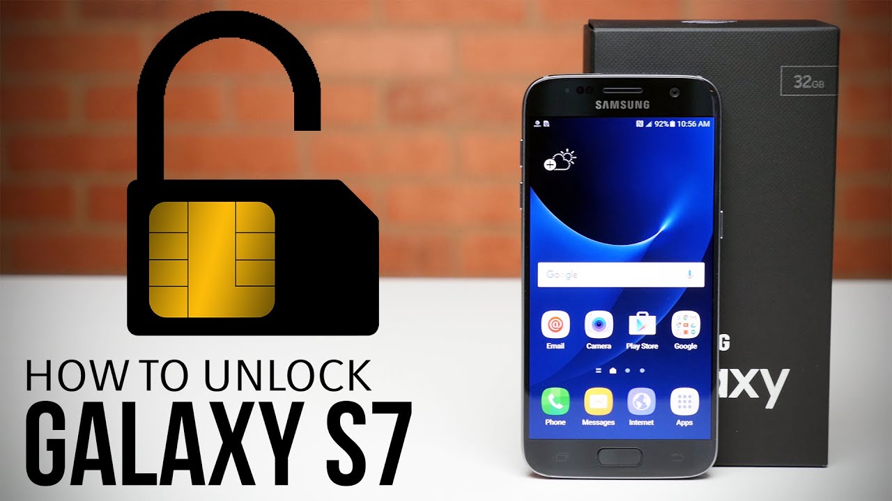 Samsung Galaxy S7 Network Unlock Code Free